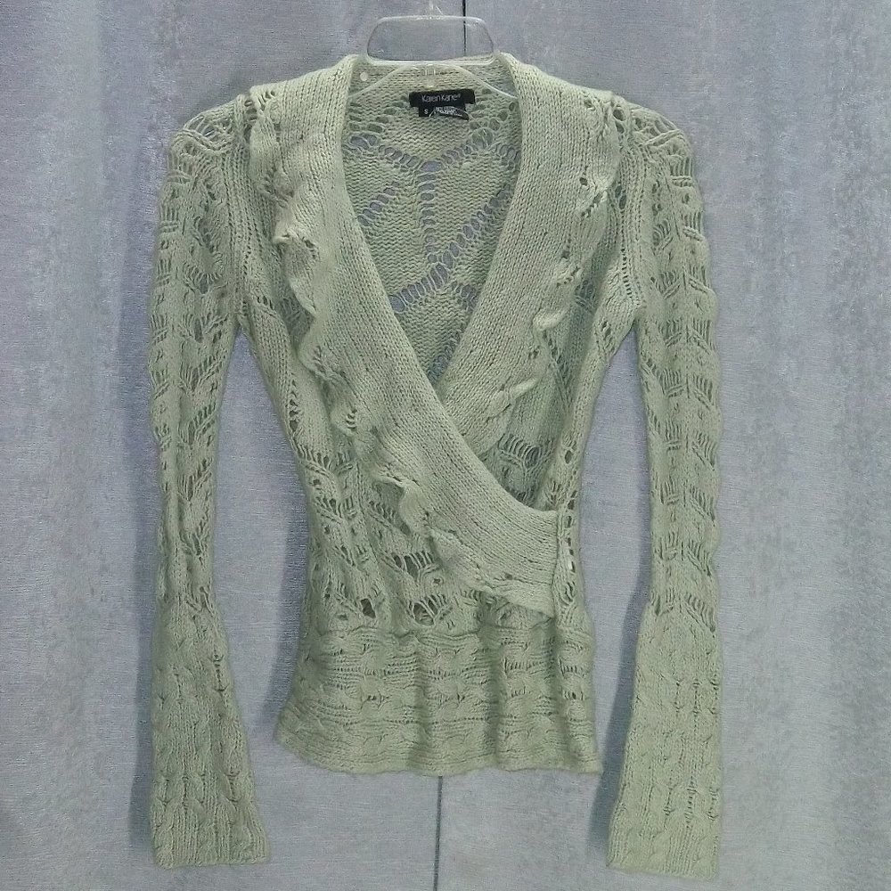 FINAL PRICE💧Sage Open Weave Sweater